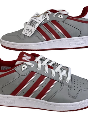 NEW ADIDAS Centennial Rm NCAA Men Size 10.5 Gray Leather University Of Nebraska